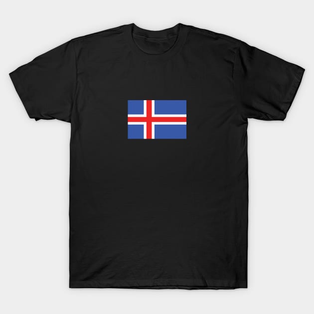 Iceland flag T-Shirt by designseventy